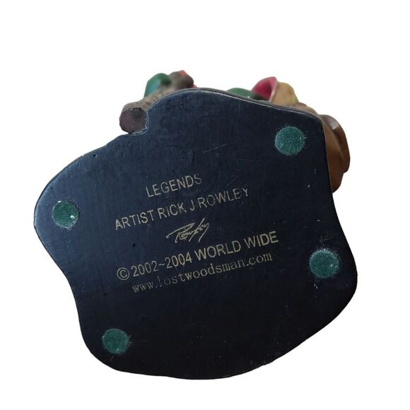 The Lost Woodsman Rick Rowley Rustic Primitive Santa - Picture 8 of 8